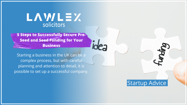 5 Steps To Successfully Secure Pre Seed And Seed Funding For Your Business