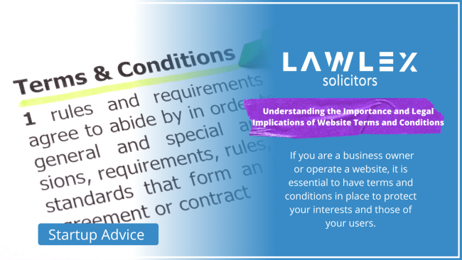 Lawlex Website Terms And Conditions